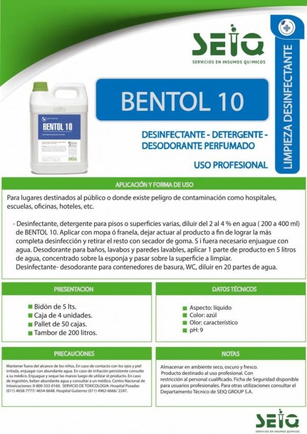 BENTOL 10